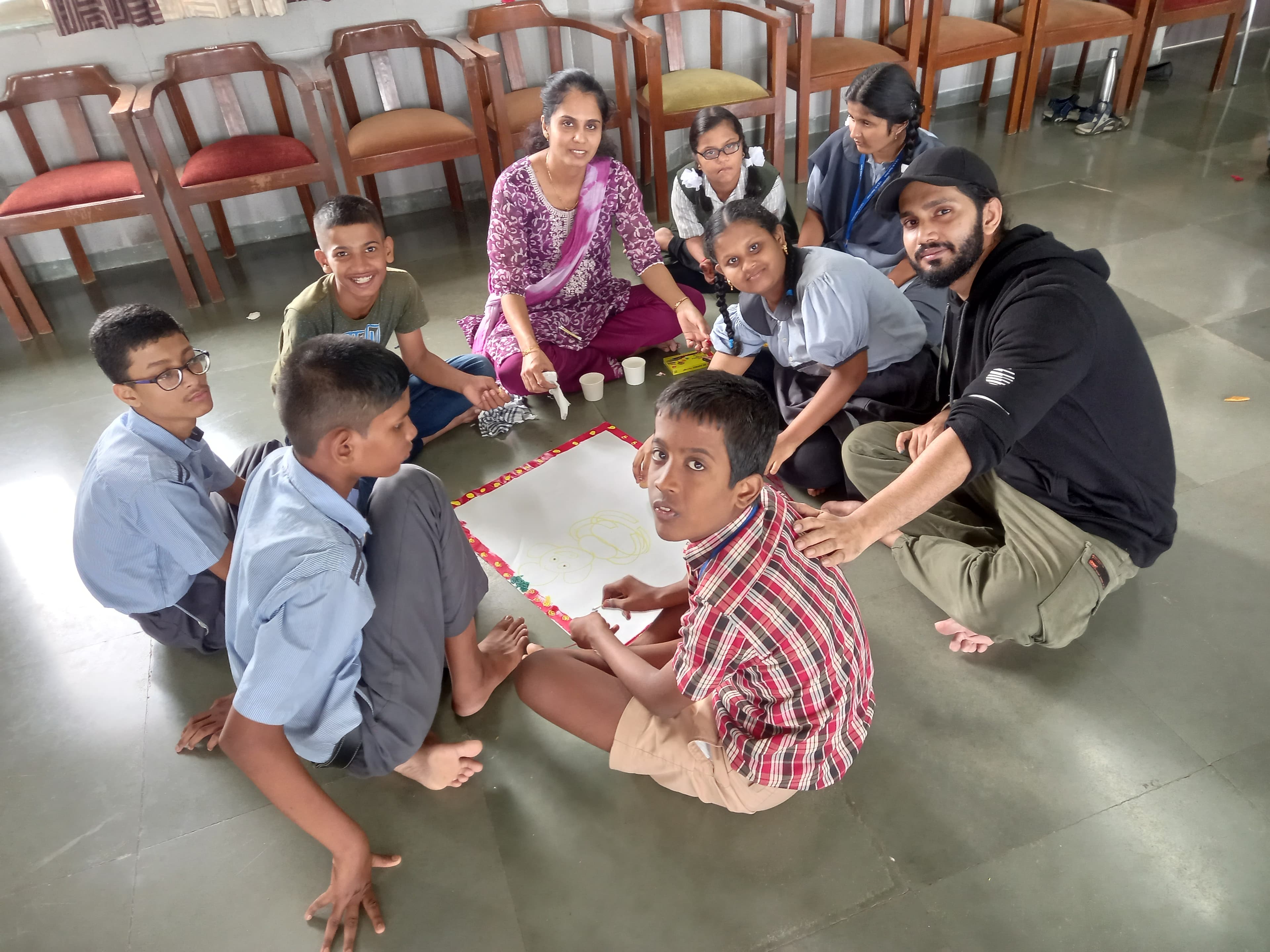 Clinical Arts-Based Therapy Session