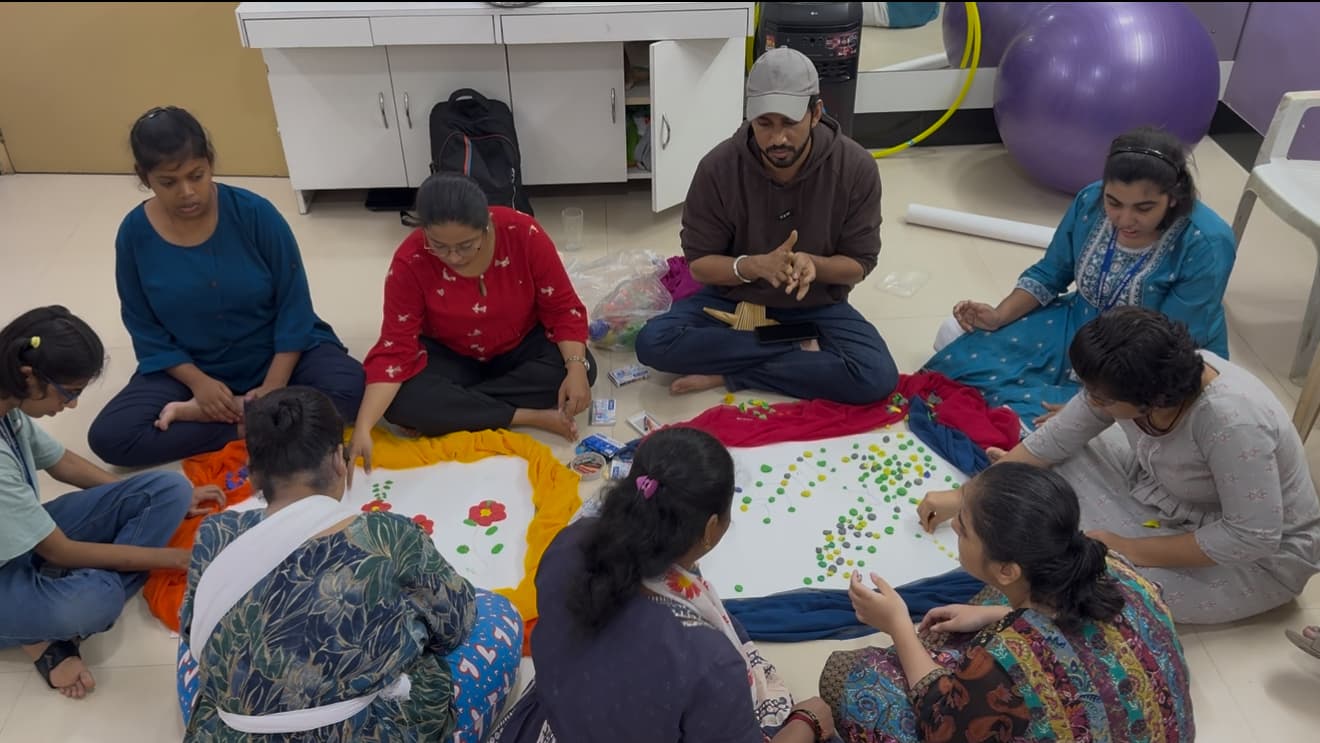 Clinical Arts-Based Therapy Session