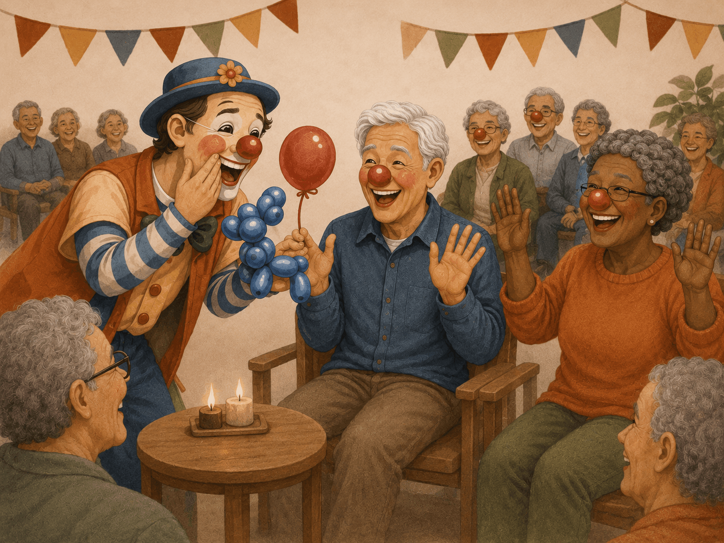 Therapeutic Clowning & Presence-Based Work