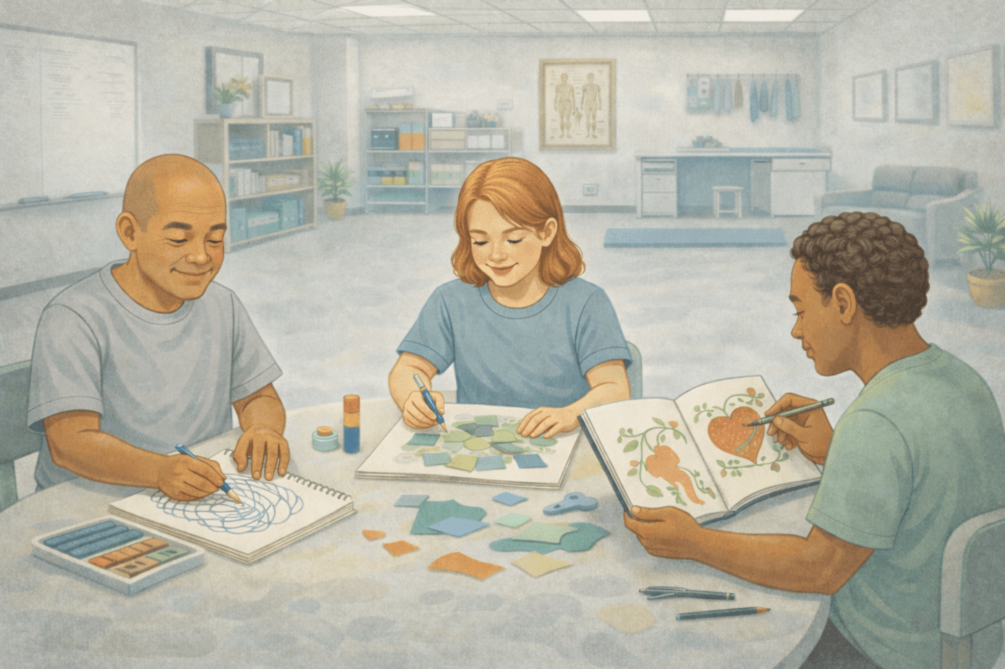 Expressive Art & Journaling Sessions
