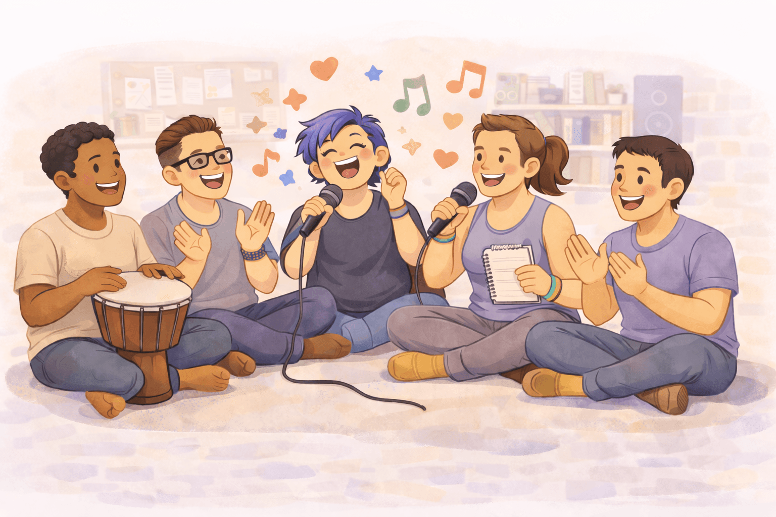 Queer Joy Circles (Music, Movement, Poetry)