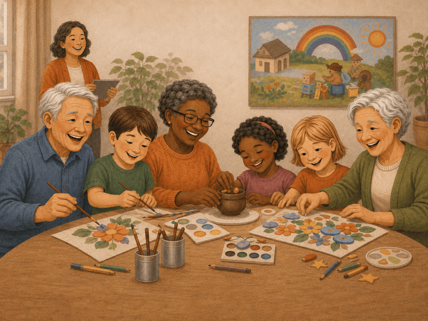 Intergenerational Art Bridges