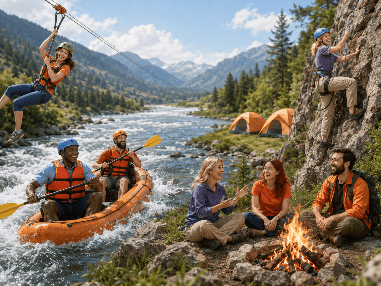 Outbound Wellness Retreats for Corporates Teams
